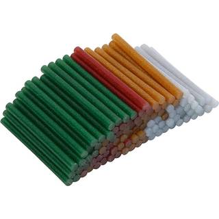 Mini Limstænger Glitter 10 cm - 100 stk. i 4 farver
