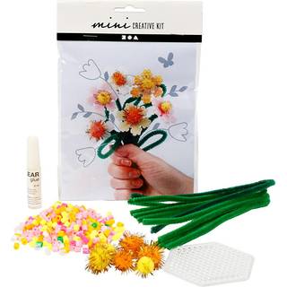 Mini DIY Kit til Farverig Forårsbuket