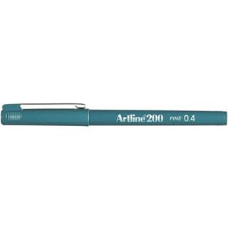 12 x Artline EK200 fiberpen 0,4mm grøn