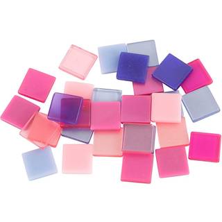 Minimosaik Lilla Nuancer 10x10 mm - 25g Pakke
