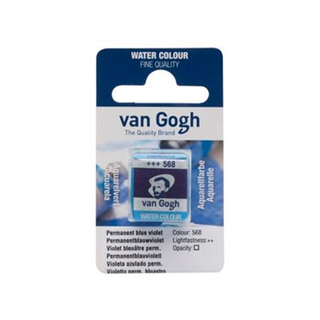 Van Gogh Løse Akvarelbrikker Perm. Blue Vio(568)