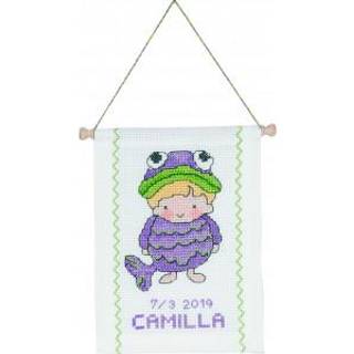 Permin Broderikit Stjernetegn Fisk 18 x 25 cm - 13-8812