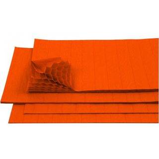 Orange Harmonikapapir 28x17,8 cm - 8 ark pr. pakke