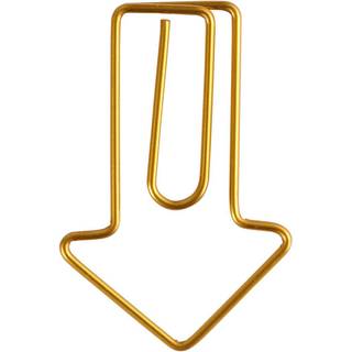 Guldklips 40x25 mm - 6 stk. til kreative projekter