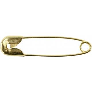 Guld Sikkerhedsnåle 22 mm - 100 stk. i Pakke