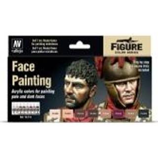 Vallejo Model Color set: Face painting set - Jaume Ortiz (8) [Levering: 1-2 dage]