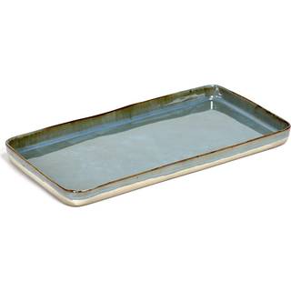 Serax Terres de Rêves tallerken 18x37 cm Smokey blue