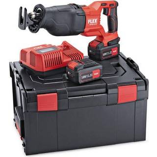 Batteridrevet bajonetsav Flex 469084; 18 V; 2,5/5,0 Ah batt.