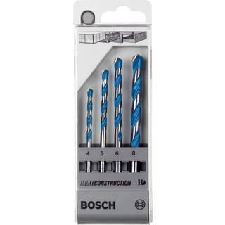 Bosch Bor Multi Construction 4/5/6/8mm 4 Stk - 2607018285 ✓ På lager - klar til levering og afhentning