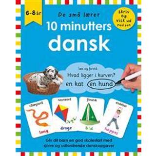 De små lærer: De små lærer - Skriv og visk ud - 10 minutters dansk
