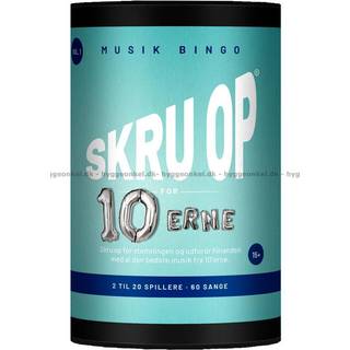 Skru op for 10&#039;erne