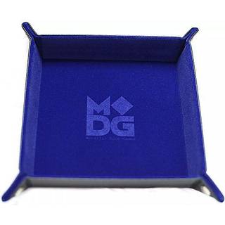 FanRoll Folding Dice Tray Velvet Blue