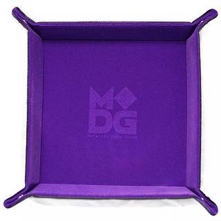 FanRoll Folding Dice Tray Velvet Purple