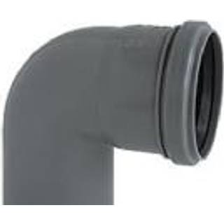 Nicoll HTP afløbsbøjning 88° Ø40 mm grå