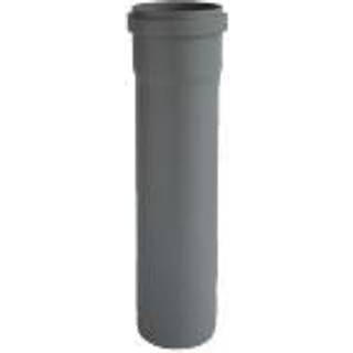 Nicoll HTP afløbsrør med muffe Ø32 mm 50 cm grå