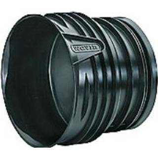 Wavin X-Stream slutmuffe/prop 110mm, DN100, sort PP SN8
