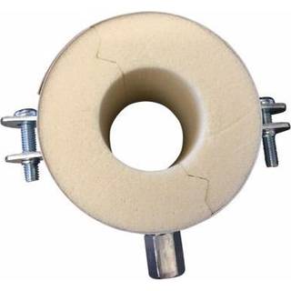 Isoglobal rørbærer vvs 50x20 mm. M8/M10 inkl. Galv. Bøjle og isolering.