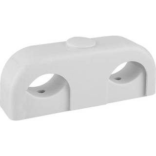 Faluplast Original 16600 Rørbøjle Dobbelt, 18-22 mm Hvid