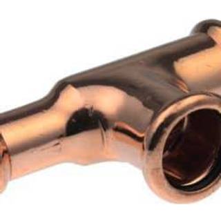 Vsh Fabrieken Tee vsh muffe/muffe/muffe 22x22x15 mm cu