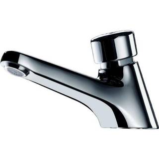 CMA Delabie selvlukkende servantehane, 1/2", krom
