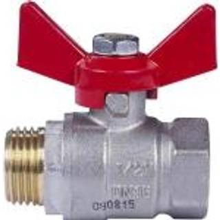 Kuglehane 3/4" Muf/Nippel T-Greb Solar