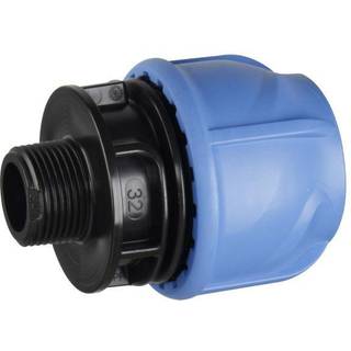 Georg Fischer 3004080342 PEM-kobling PP, lige, plast-utvgg, reduceret 32 x G25