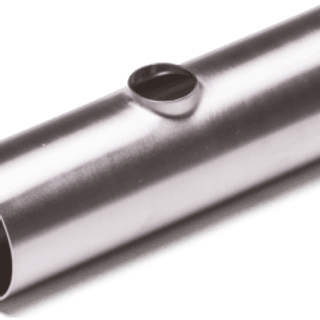T-stykke ISO reduktion 316L BEJDS Ø76,1/38X1,6