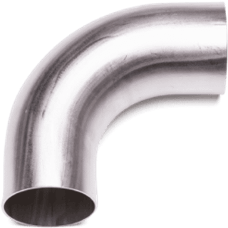 Bøjning 90° DS 316L MAT Ø38X1,2