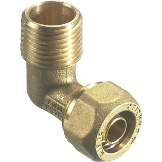 Kompressionsvinkel m/nippel 15 mm x 1/2"