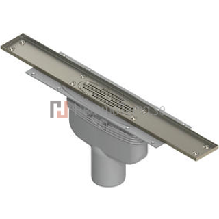 Purus Line 7114651 Gulvafløb bund stikkontakt 75 x 900 mm