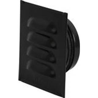 Luftrist af stål, sort, 100 mm