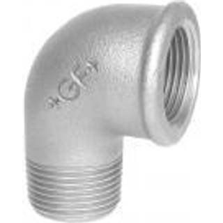 +GF+ Vinkel 90° galvaniseret muffe/nippel 2 1/2