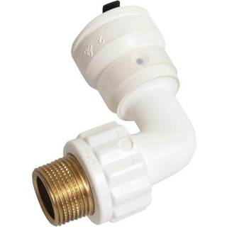 Henco Vision pushvinkel 90° 26 mm x 3/4 tomme push/udvendig gevind