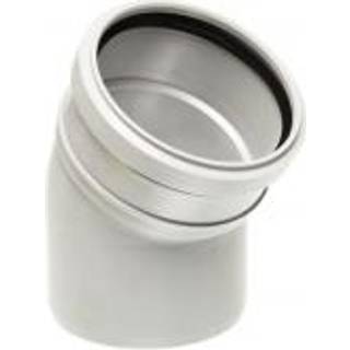 Uponor Decibel bøjning 75 mm 30° med 1 muffe