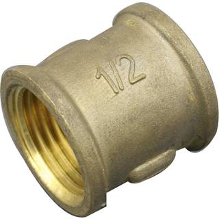 Muffe messing 1/2"