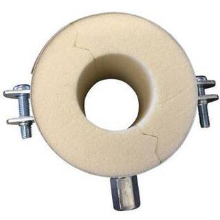 Isoglobal rørbærer vvs 64X40 mm. M8/M10 inkl. Galv. Bøjle og isolering.