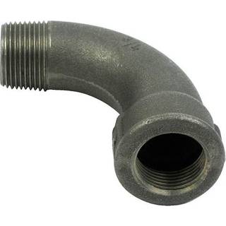 Bøjning 1/2'' 90gr muf/nip sort