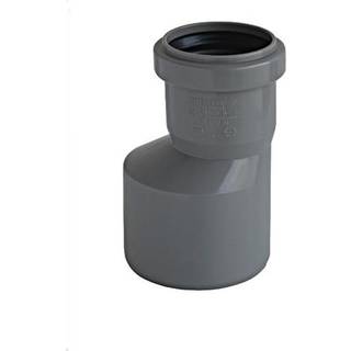 ALIAXIS Ht-pp (amax pro) ø110 mm x 50 mm grå excentrisk reduktionsrør