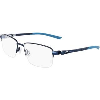 Nike 8141 410 55 Briller Mænd Blue - Satin Navy Blue - 55mm