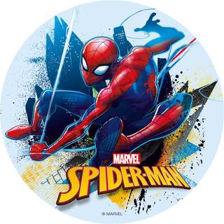 Spiderman, Kage Print Ø16cm - Dekora