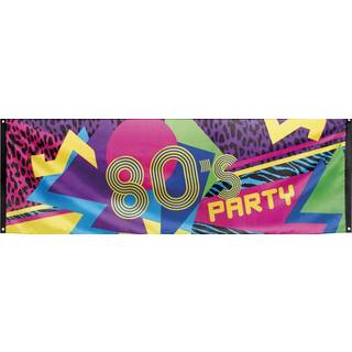 80s Party banner