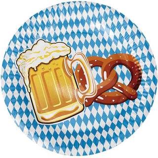 Oktoberfest paptallerkner 10 stk.