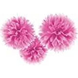 Pink papir pomponer