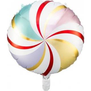 Folieballon Candy Mix 18" - Genanvendelig Helium/Luft Ballon til Festlig Dekoration