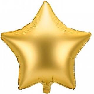 Guld Stjerne 19" folieballon