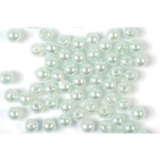 Voksperler 4mm 500g l.grøn