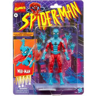Spider-Man Hasbro Marvel Legends Series 6-tommer skala Action Figur Toy Web-Man Premium Design 1 Figur og 4 tilbeh?r