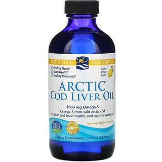 Arktisk Torskeleverolie, 1060 mg Citron - 237 ml