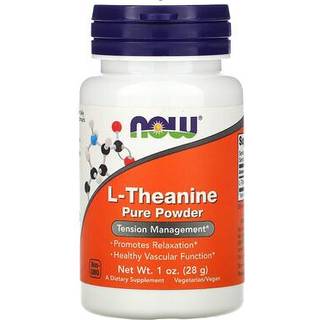 NOW Foods L-Theanine Pulver