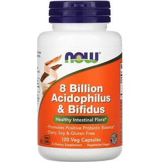 NOW Foods 8 Milliarder Acidophilus & Bifidus